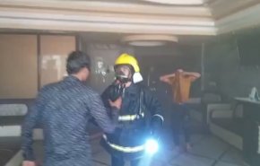 إنقاذ 10 نزلاء من حادث حريق بأحد فنادق النجف الاشرف