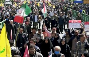 شاهد.. انطلاق المسيرات المليونية ليوم القدس العالمي في ايران