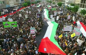 راهپیمایی گسترده یمنی ها در روز جهانی قدس 