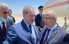  وزير الخارجية السوري يصل إلى الجزائر السبت

