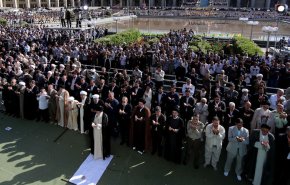 نماز عید فطر به امامت رهبر انقلاب اقامه می‌شود