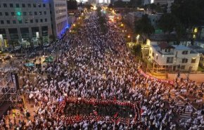 در پانزدهمین هفته متوالی؛  دور جدید تظاهرات علیه نتانیاهو  آغاز شد+ ویدیو