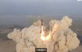 موشک فضایی استار شیپ ایلان ماسک در آسمان منفجر شد+ ویدیو