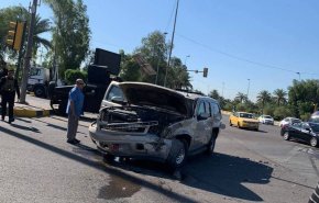 إصابة عراقي بحادث سير مع سيارة للسفارة الأمريكية في بغداد