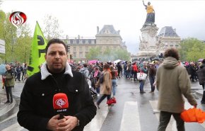 درگیری های خشونت آمیز در فرانسه در تظاهرات روز کارگر