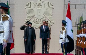 الرئيس السوري يستقبل الرئيس الإيراني إبراهيم رئيسي في دمشق