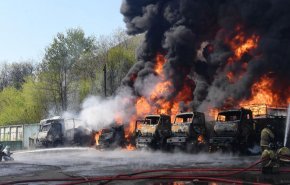 مسيرة أوكرانية تهاجم مستودع نفط في مقاطعة بريانسك الروسية