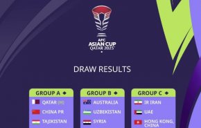 قرعة كأس آسيا 2024..ايران في المجموعة الثالثة