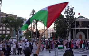 وقفة احتجاجية في المغرب تضامناً مع فلسطين وتنديداً بالتطبيع