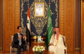 گفتگوی بن سلمان و اسد در مورد روابط دوجانبه و تحولات عربی