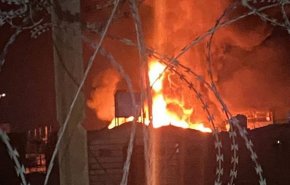 آتش سوزی در نزدیک تل آویو/ توقف حرکت قطار در چند شهرک صهیونیست نشین + فیلم