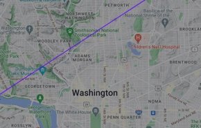 صدای مهیب در واشنگتن بعد از پرواز هواپیما در منطقه ممنوعه

