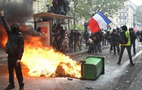 تصاعد التوتر خلال مظاهرات باريس المناهضة لـ
