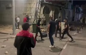 گزارش خبرنگار العالم از یورش نظامیان صهیونیست به رام الله؛ انهدام خانه ها، درگیری و مقابله فلسطینیان