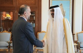 أمیر قطر: نتطلع لتعزيز العلاقات الشاملة مع إيران