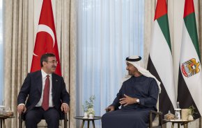 الرئيس الإماراتي يبحث مع نائب أردوغان تطوير الشراكة بين البلدين