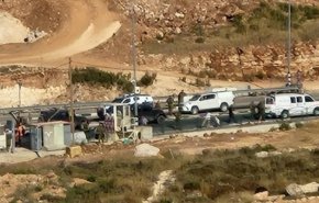 خودزنی صهیونیست ها؛ زخمی شدن یک زن اسرائیلی در جنوب نابلس
