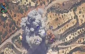 الجيش السوري والطيران الروسي يدمران مقار الإرهابيين في إدلب