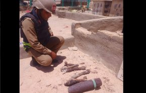 العثور على مواد متفجرة بمقبرة وادي السلام بالنجف الاشرف 