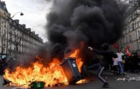 شاهد.. استمرار الأحتجاجات في فرنسا على خلفية قتل الشرطة لمراهق