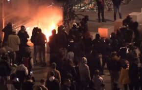 تداوم اعتراضات در فرانسه برای ششمین شب متوالی