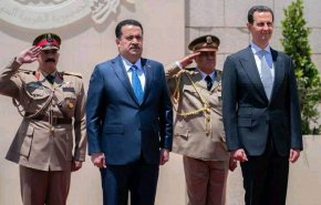 استقبال رسمی بشار اسد از نخست وزیر عراق در دمشق