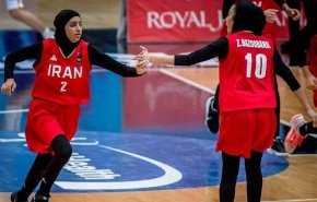 منتخب فتيات ايران لكرة السلة وصيفا في آسيا