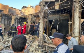 الدفاع المدني تعلن إخماد حريق كربلاء المقدسة وانتشال 4 جثث + فيديو