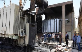 وزارة الكهرباء العراقية تعلن سبب حريق محطة البكر بالبصرة