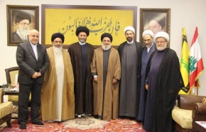 وفد من العلماء الإيرانيين يزور الأمين العام لحزب الله السيد نصرالله