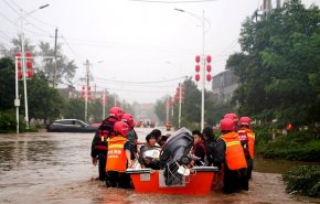 الصين..مصرع 14 شخصا جراء الفيضانات التي ضربت مدينة شولان