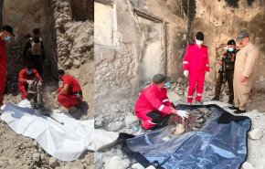 کشف 11 جسد ناشناس از زیر خاک در بخش قدیمی موصل+ عکس