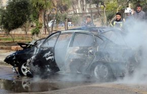 انفجار بمب در حومه دمشق 
