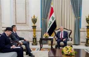 الرئيس العراقي يؤكد أهمية تعزيز العلاقات بين العراق والصين