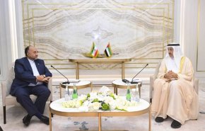 تاكيد ايراني اماراتي على ضرورة تعزيز التعاون الثنائي ورفع مستوى العلاقات
