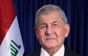 رئيس جمهورية العراق يصل قضاء الحمدانية