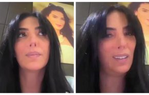 شاهد..'حورية فرغلي' تبكي على الهواء حزنا على شهداء غزة 