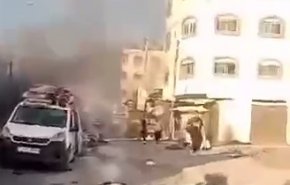 صحنه‌هایی از قتل عام فلسطینیان در خیابان‌های غزه+ویدیو