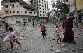 رژیم صهیونیستی درحال ویرانی مناطق مسکونی و کشتار غیرنظامیان است