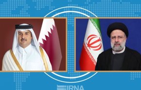 مباحثات هاتفية بين اية الله رئيسي وامير قطر