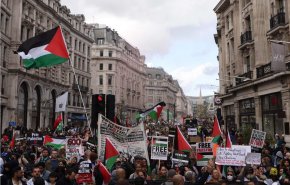 تظاهرات حاشدة ليهود امريكيين.. أوقفوا إبادة الفلسطينيين