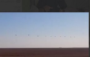 هبوط 10 طائرات حربية أمیركية في قاعدة عين الأسد بالعراق