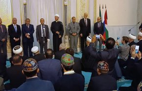 وقفة تضامنية لسفراء البلدان العربية والإسلامية بموسکو مع الشعب الفلسطيني