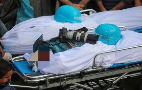 34 روزنامه نگار از ابتدای حملات رژیم اشغالگر به شهادت رسیده اند