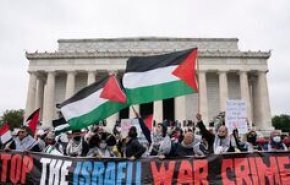 حمله پلیس آمریکا به معترضان جنگ غزه در نیویورک