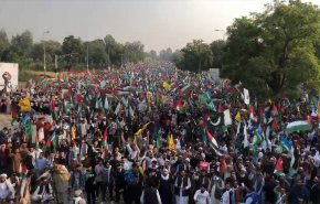 مظاهرات حاشدة في إسلام آباد تضامنا مع غزة ورفضا للاحتلال + فيديو