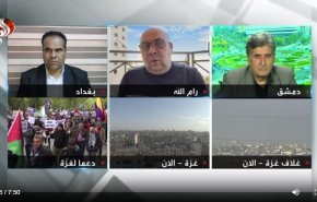 گزارش خبرنگار العالم از شکست اهداف رژیم اشغالگر پس از عملیات قسام+فیلم