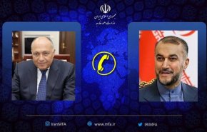 تاکید وزیران خارجه ایران و مصر بر لزوم توقف حملات رژیم اسرائیل به غزه 