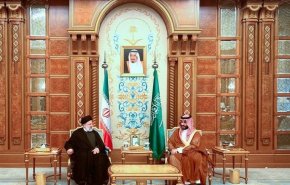مباحثات بين الرئيس الإيراني وولي العهد السعودي