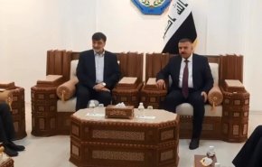 فرمانده کل انتظامی ایران با وزیر کشور عراق دیدار کرد + فیلم
